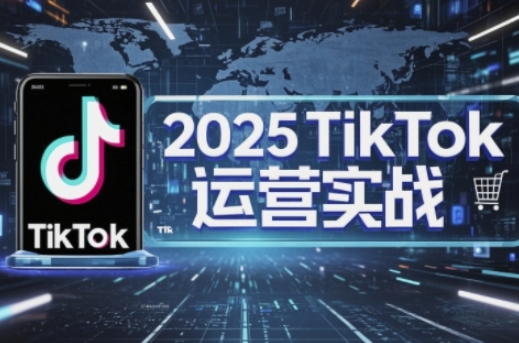 2025TikTok电商运营,掌握TikTok店铺运营核心技巧,实现低成本高转化-新旭资源网