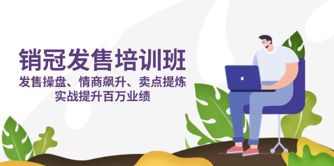 （14203期）销冠 发售培训班：发售 操盘+情商 飙升+卖点 提炼，实战提升百万业绩-新旭资源网